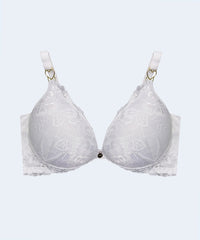Sutiã com Bojo com Detalhe Coração Plus Size - JACKIE