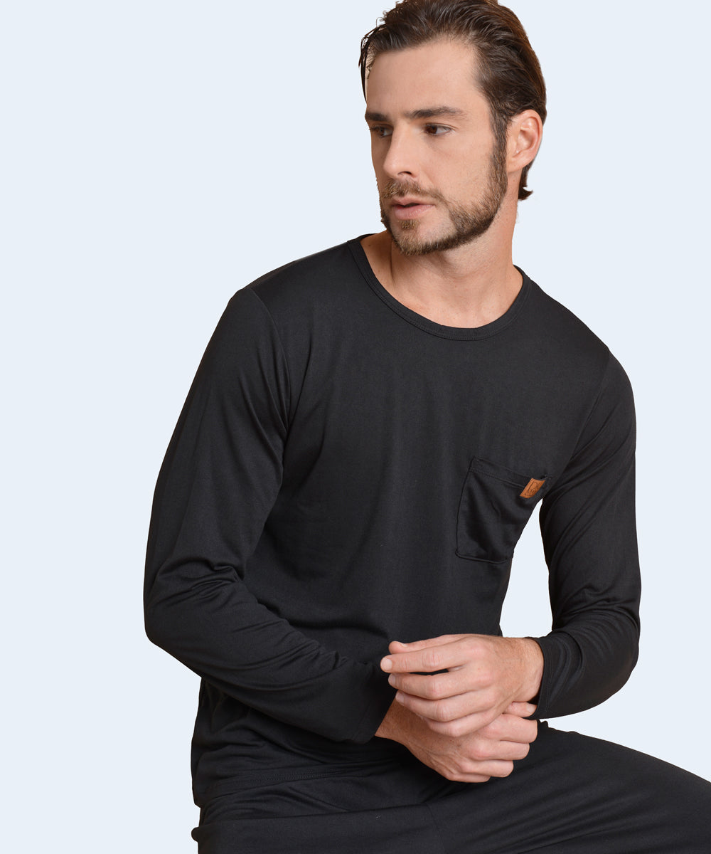 Pijama Peach Touch Masculino Fechado - DANKA